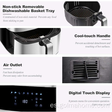 5.5L Air Fryer Intelligent Automatic Electric Household Multi-Functional Oven No Smoke Oil free fryer